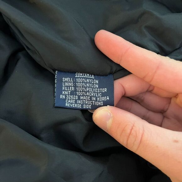 Vtg Swingster Mens Black Satin Bomber Jacket XL Moon HBO Apollo Patches Zipped - Picture 10 of 10